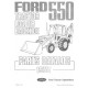 Ford 550 tractor - loader - backhoe Parts Manual